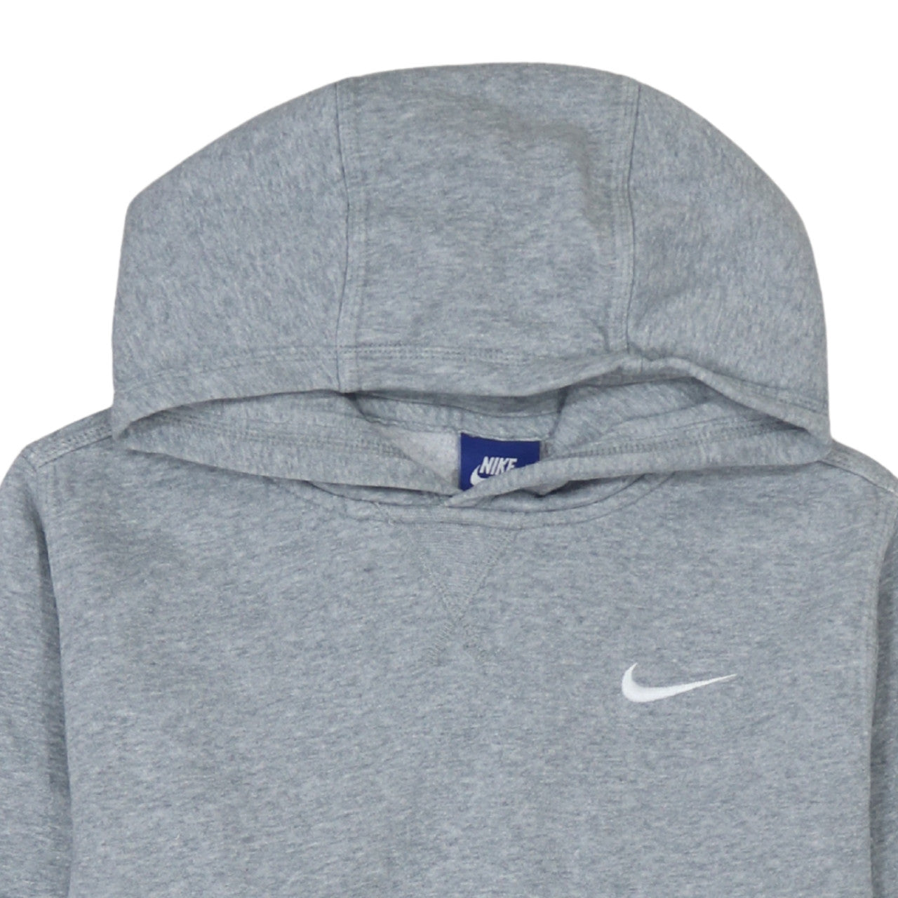 Additional view of Nike boys’ grey xl pullover hoodie sweatshirt 13-15 years fleece lined
