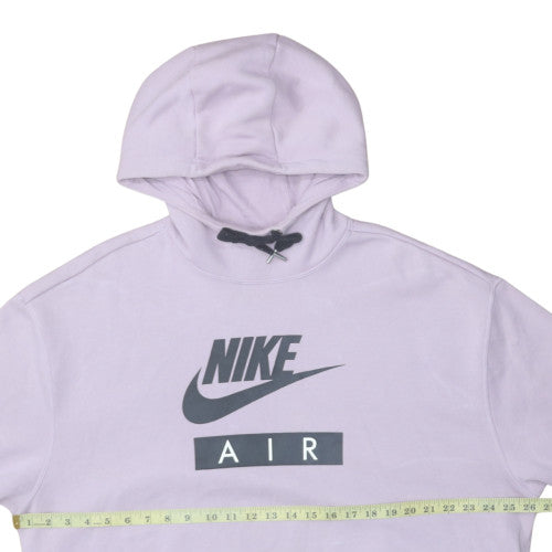 Womens UK Size L Nike Purple Pullover Hoodie