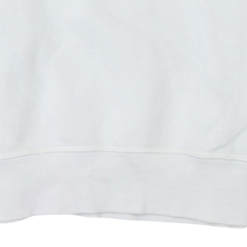 Womens UK Size S Champion White Pullover Sweatshirt