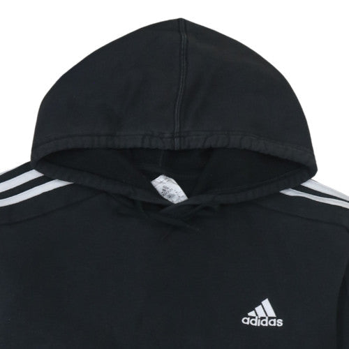 Mens UK Size M adidas Black Pullover Hoodie