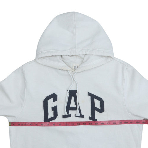 Mens UK Size L Gap White Pullover Hoodie