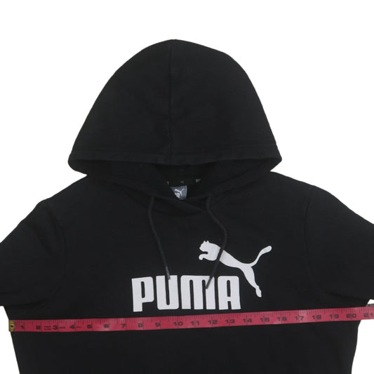 Womens UK Size 14 PUMA Black Pullover Hoodie