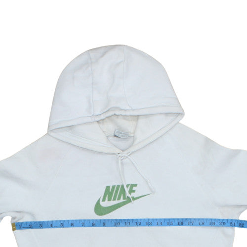 Womens UK Size XL Nike White Pullover Hoodie