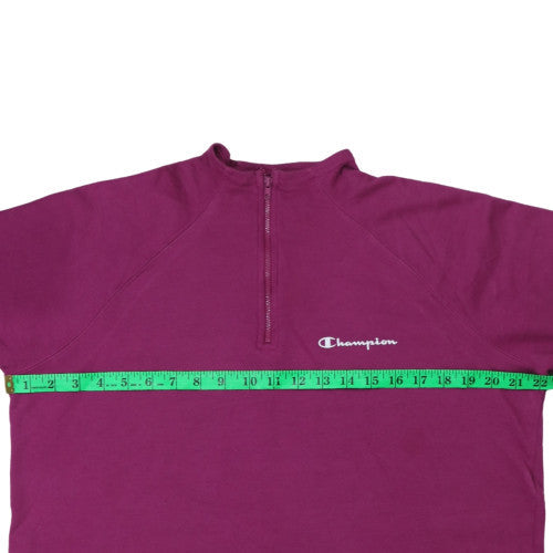 Womens UK Size L Champion Purple Pullover Sweatshirt