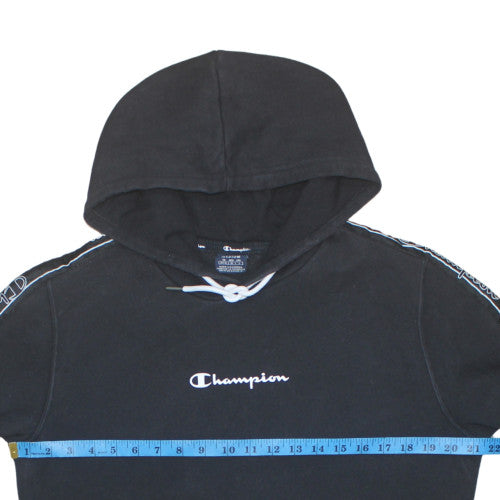 Mens UK Size M Champion Black Pullover Hoodie