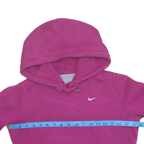 Womens UK Size S Nike Pink Pullover Hoodie