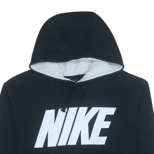 Mens UK Size L Nike Black Pullover Hoodie