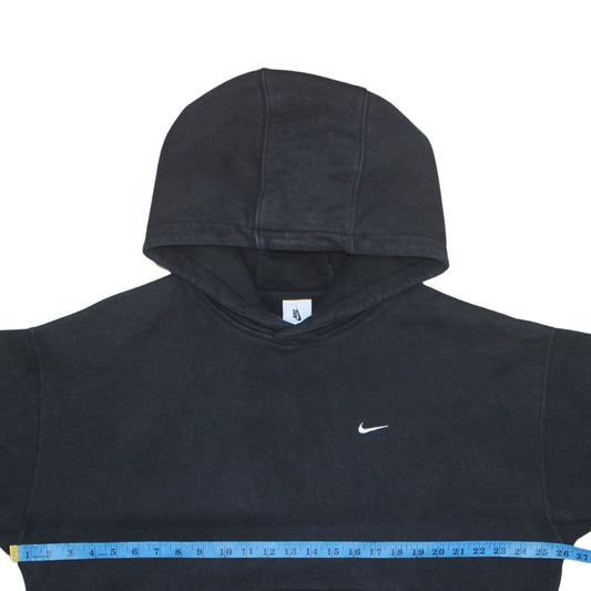 Mens UK Size L Nike Black Pullover Hoodie