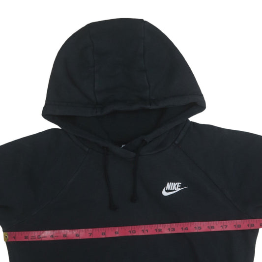 Mens UK Size M Nike Black Pullover Hoodie