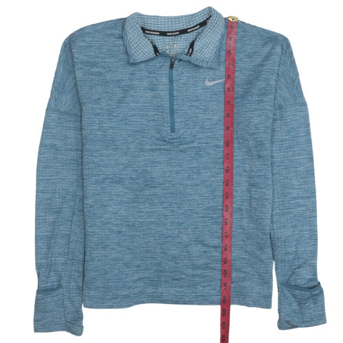 Womens UK Size S Nike Blue Pullover Sweatshirt