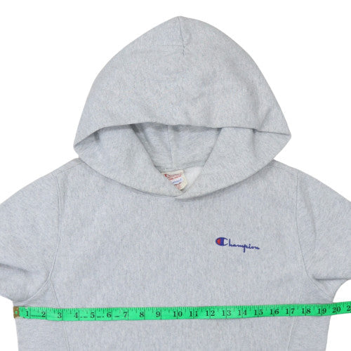 Mens UK Size L Champion Grey Pullover Hoodie