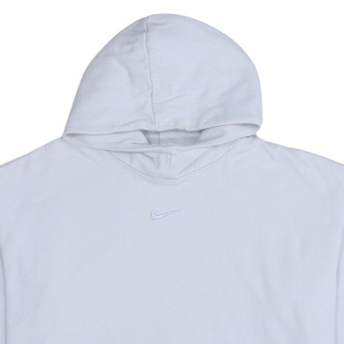 Mens UK Size S Nike White Pullover Hoodie