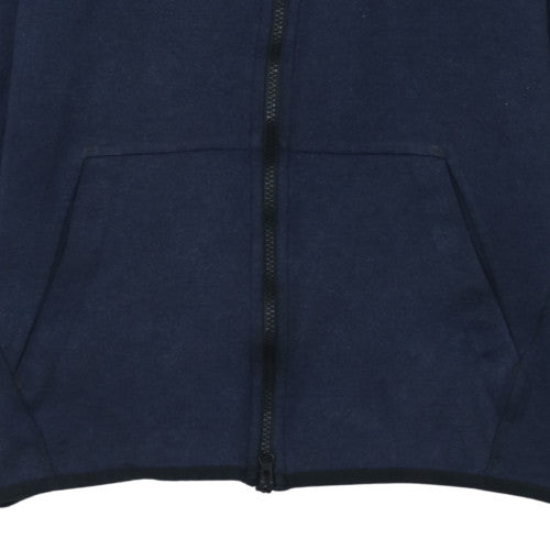 Mens UK Size S Nike Blue Full Zip Hoodie