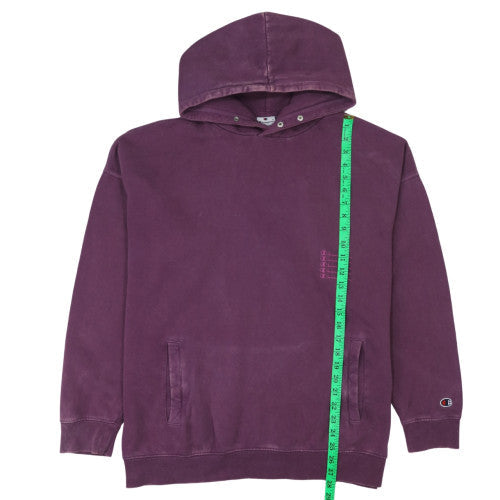 Womens UK Size L Champion Purple Pullover Hoodie