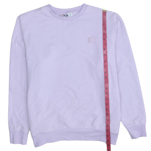 Womens UK Size 2XL FILA Purple Pullover Sweatshirt