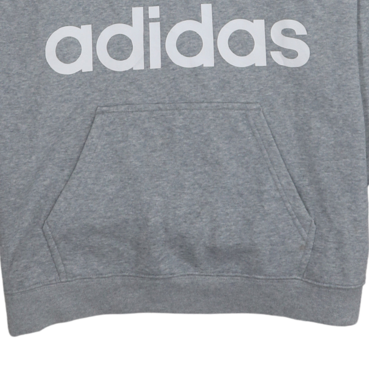 Womens UK Size 12 adidas Grey Pullover Hoodie