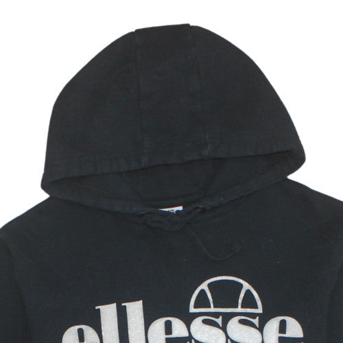 Mens UK Size S ellesse Black Pullover Hoodie