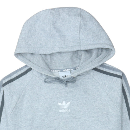 Mens UK Size M adidas Grey Pullover Hoodie