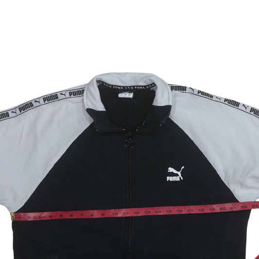 Mens UK Size L PUMA Black Full Zip Sweatshirt