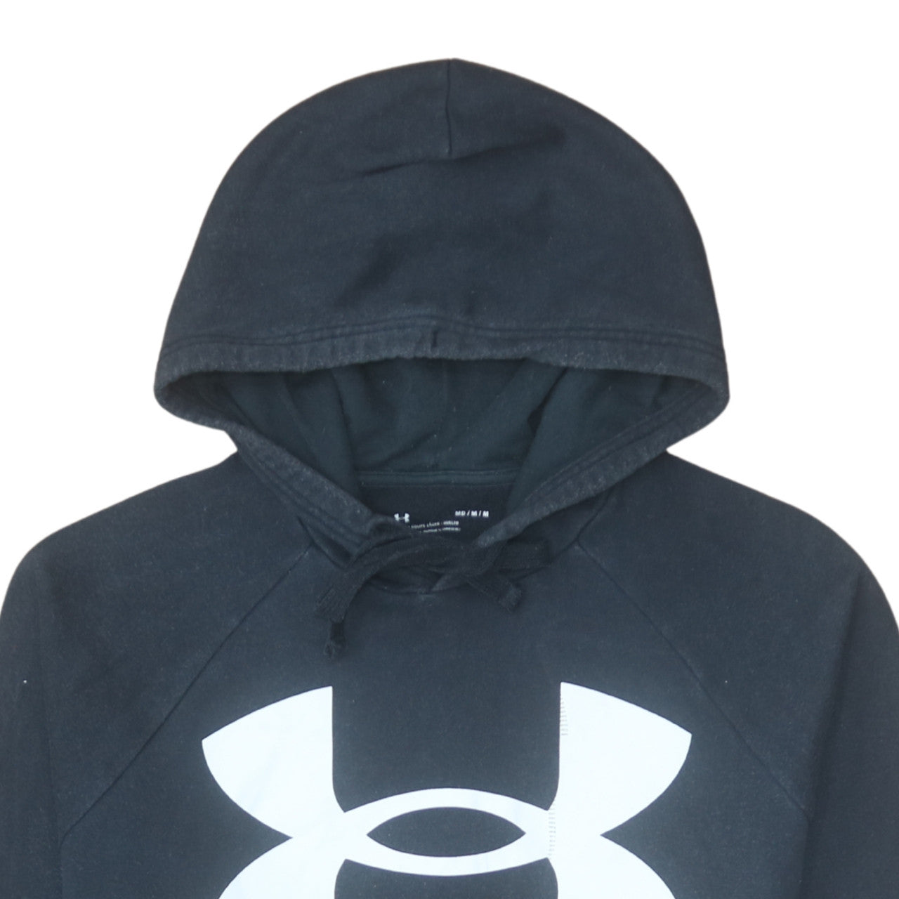 Mens UK Size M Under armour Black Pullover Hoodie