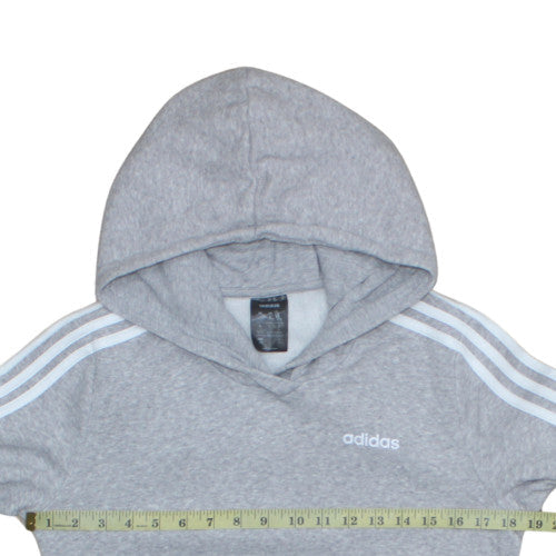 Womens UK Size S adidas Grey Pullover Hoodie