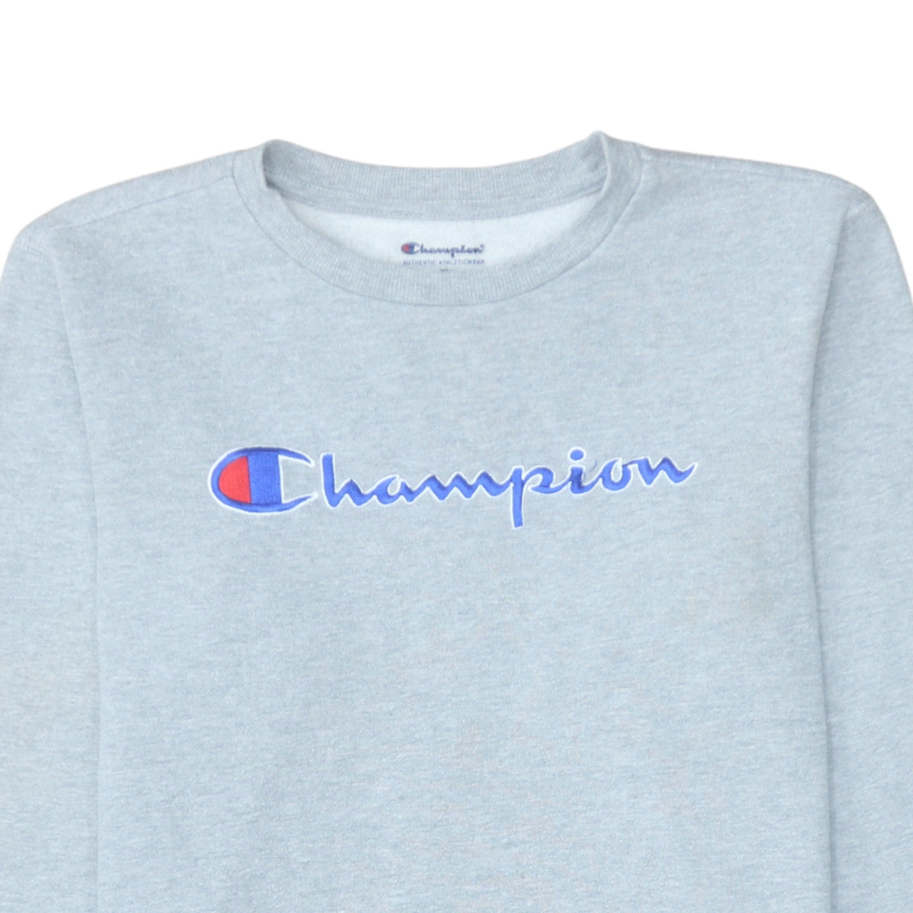 Womens UK Size 2XL Champion Grey Pullover Sweatshirt