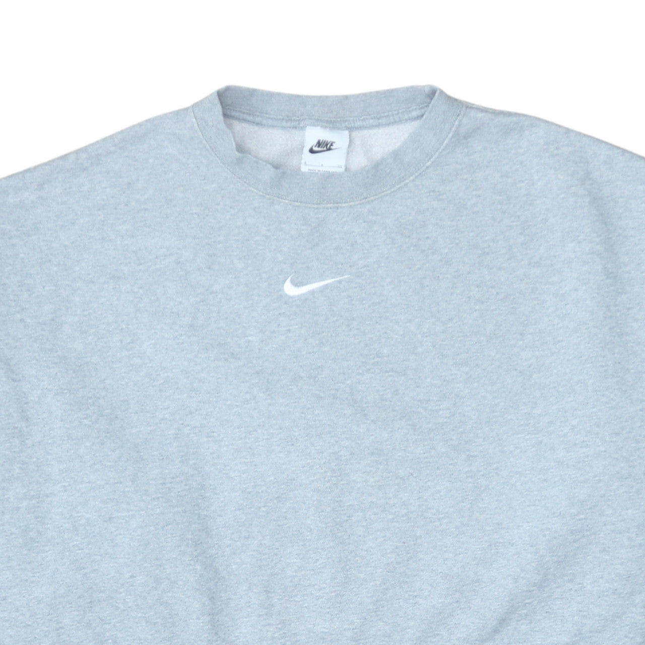 Womens UK Size S Nike Grey Pullover Sweatshirt