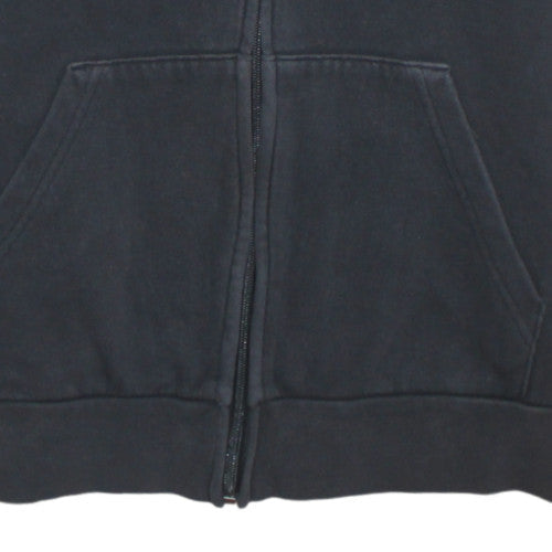 Womens UK Size S adidas Black Full Zip Hoodie