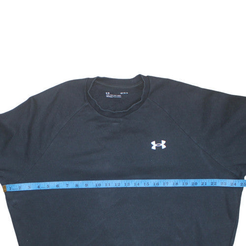 Mens UK Size L Under armour Black Pullover Sweatshirt