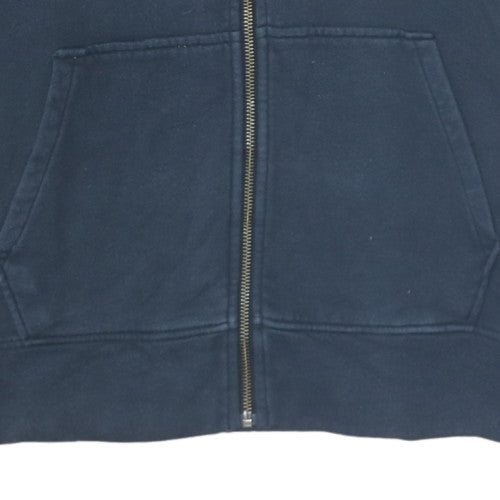 Mens UK Size M Under armour Blue Full Zip Hoodie