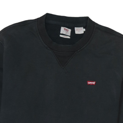Mens UK Size S Levi's Black Pullover Sweatshirt