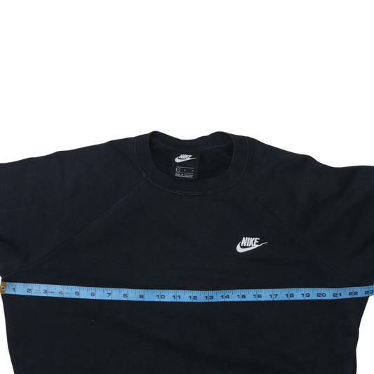 Womens UK Size L Nike Black Pullover Sweatshirt