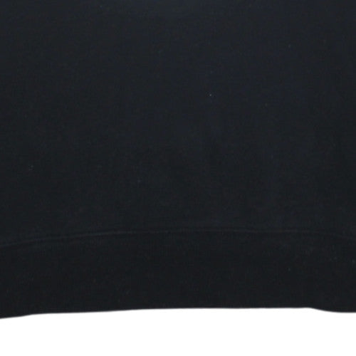 Womens UK Size S Diesel Black Pullover Hoodie
