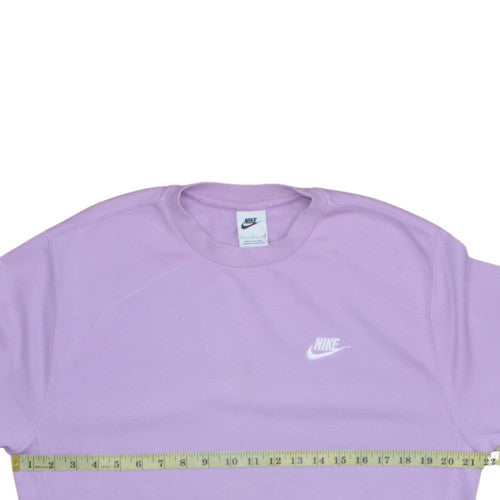 Womens UK Size S Nike Purple Pullover Sweatshirt