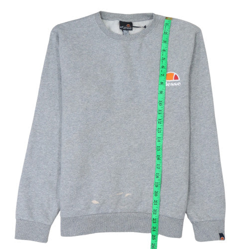 Womens UK Size 10 ellesse Grey Pullover Sweatshirt