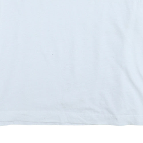 Nike Air White Men's Short Sleeve Crew Neck Cotton T-Shirt Size S