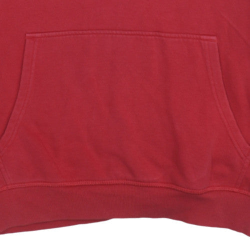 Mens UK Size S FILA Red Pullover Hoodie