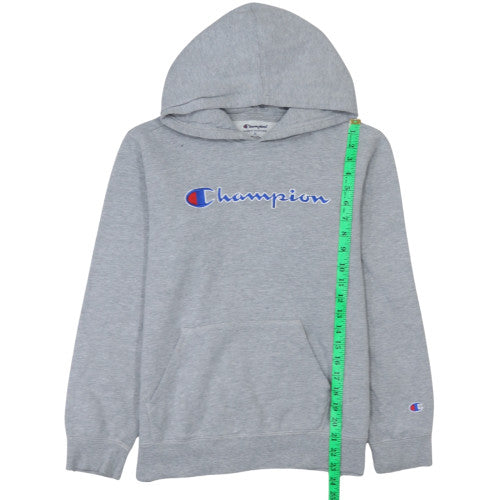 Womens UK Size XL Champion Grey Pullover Hoodie