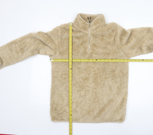 Womens UK Size S Mountain Warehouse Beige Pullover Sweatshirt
