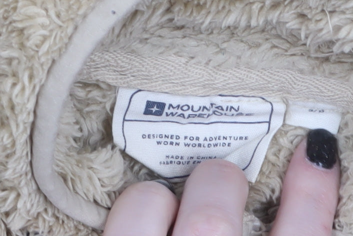Womens UK Size S Mountain Warehouse Beige Pullover Sweatshirt