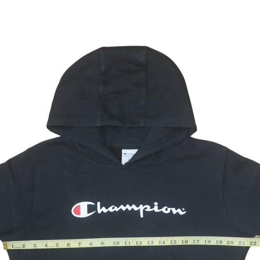 Teens UK Size 14 Champion Black Pullover Hoodie