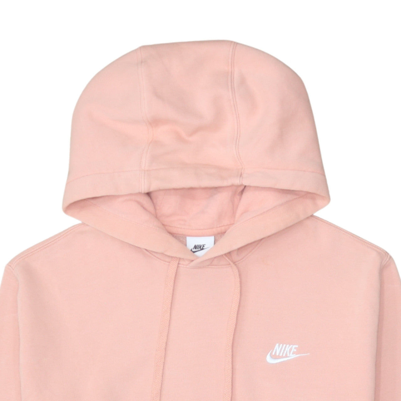Womens UK Size M Nike Pink Pullover Hoodie