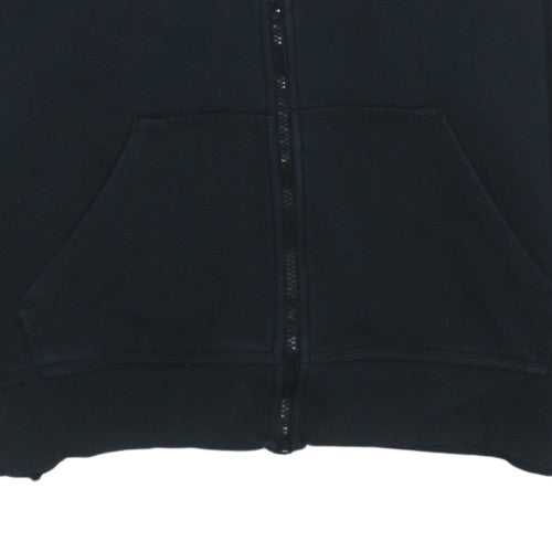 Mens UK Size M Nike Black Full Zip Hoodie
