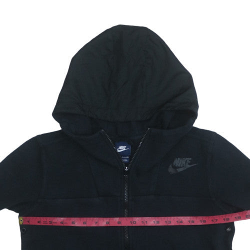 Mens UK Size S Nike Black Full Zip Hoodie