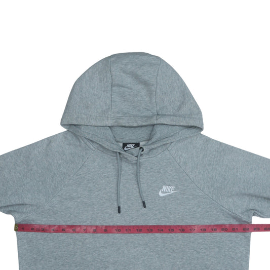 Mens UK Size M Nike Grey Pullover Hoodie