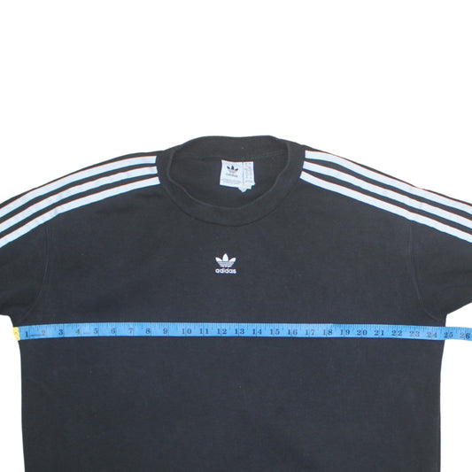 Womens UK Size 18 adidas Black Pullover Sweatshirt