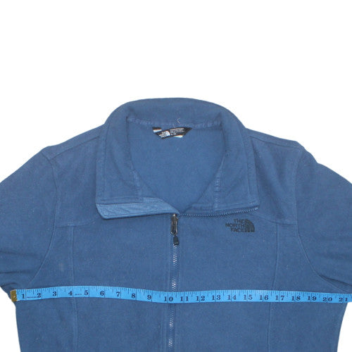 Womens UK Size XL The North Face Blue Full Zip Sweatshirt