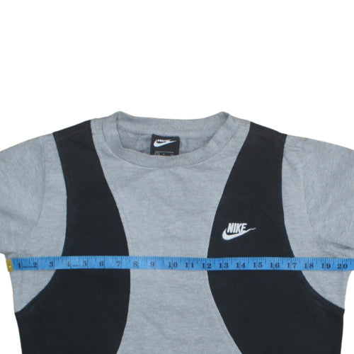 Mens UK Size S Nike Grey Pullover Sweatshirt