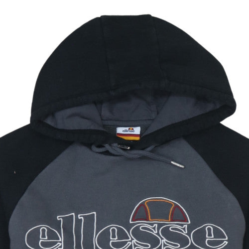 Mens UK Size S ellesse Grey Pullover Hoodie