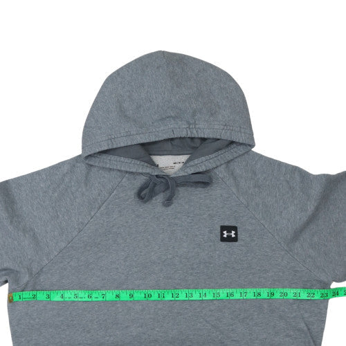Mens UK Size M Under armour Grey Pullover Hoodie